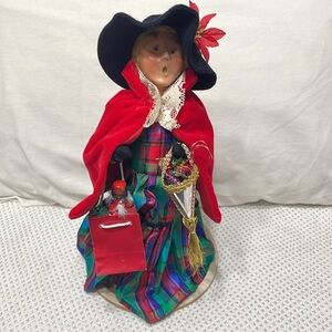 Byers Choice Ltd.  Collectible Christmas Doll.  The Carolers.  Made in U…